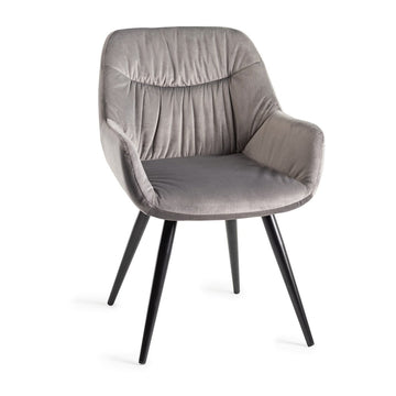 Bentley Designs Dali Velvet Chairs (Pair)